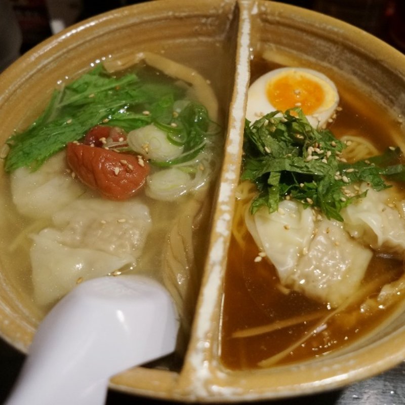 梅塩大葉ワンタンめん大盛(らーめん　こげん )