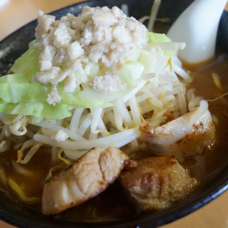 こってり野菜らーめん(らーめん　こもり家 )