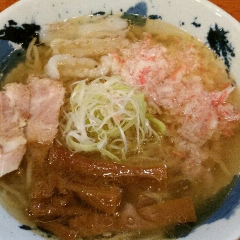 ずわい蟹の塩冷し(らーめん つけ麺 大前田)