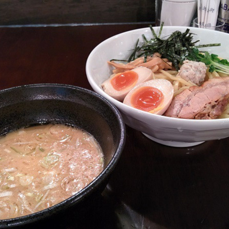 つけ麺+味玉(らーめんなが田)