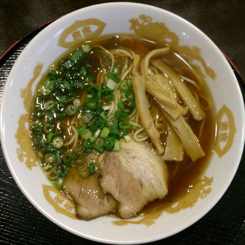 あごそば　しょうゆ(らーめん ふじ美 )