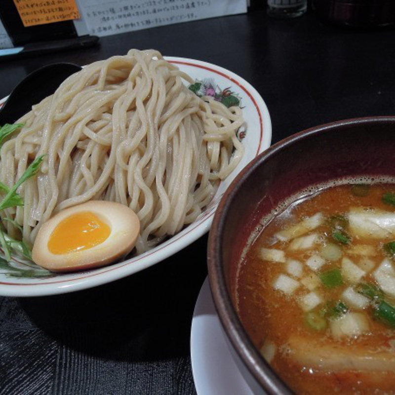魚介しょうゆつけ麺(ラーメン　まぜそば　縁 )