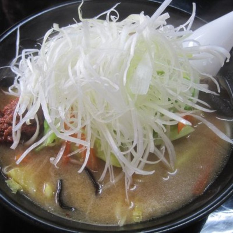濃厚味噌ネギらーめん　旨辛肉爆弾トッピング(らーめん 黒の木 （くろのき）)