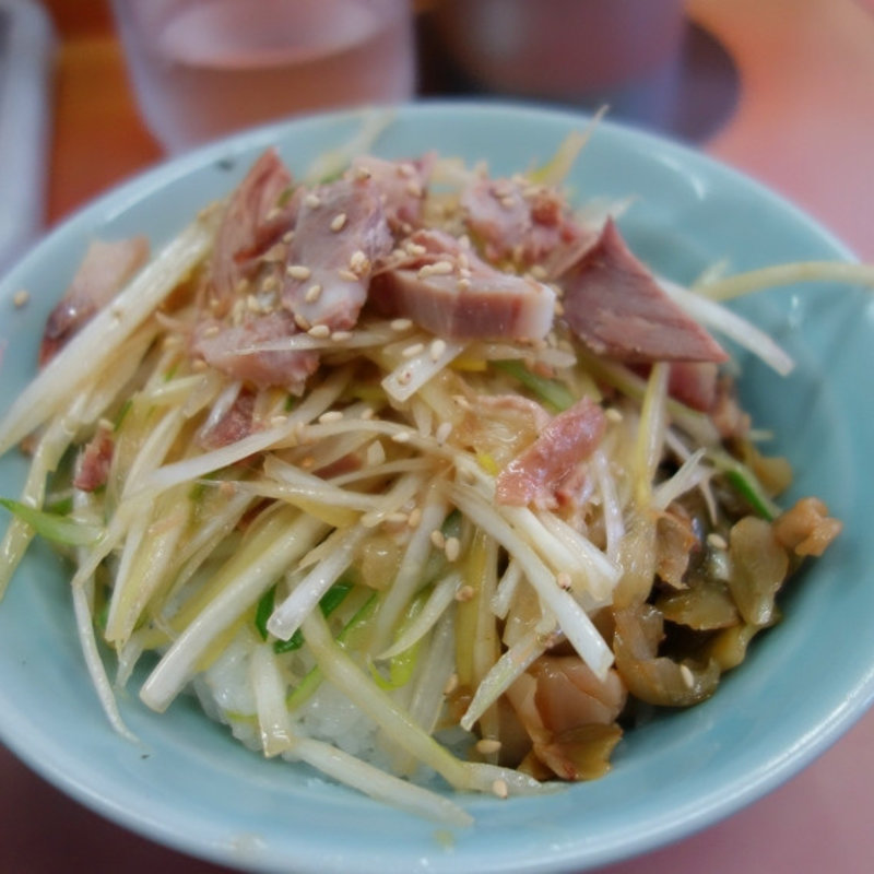 ネギ丼(ラーメンかいざん 本店)