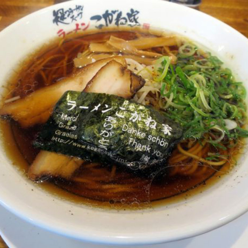 しょうゆラーメン(ラーメンこがね家 大蔵谷店 )