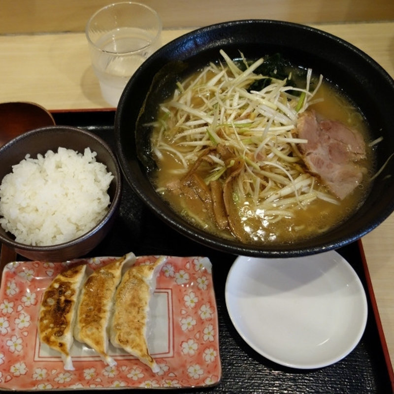 ネギラーメンセット(ラーメンショップ　ねぎや )