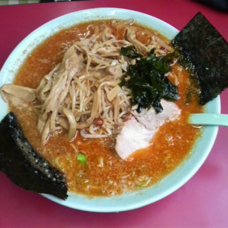 辛いラーメン（レギュラー）(ラーメンショップ幸手 金田亭)