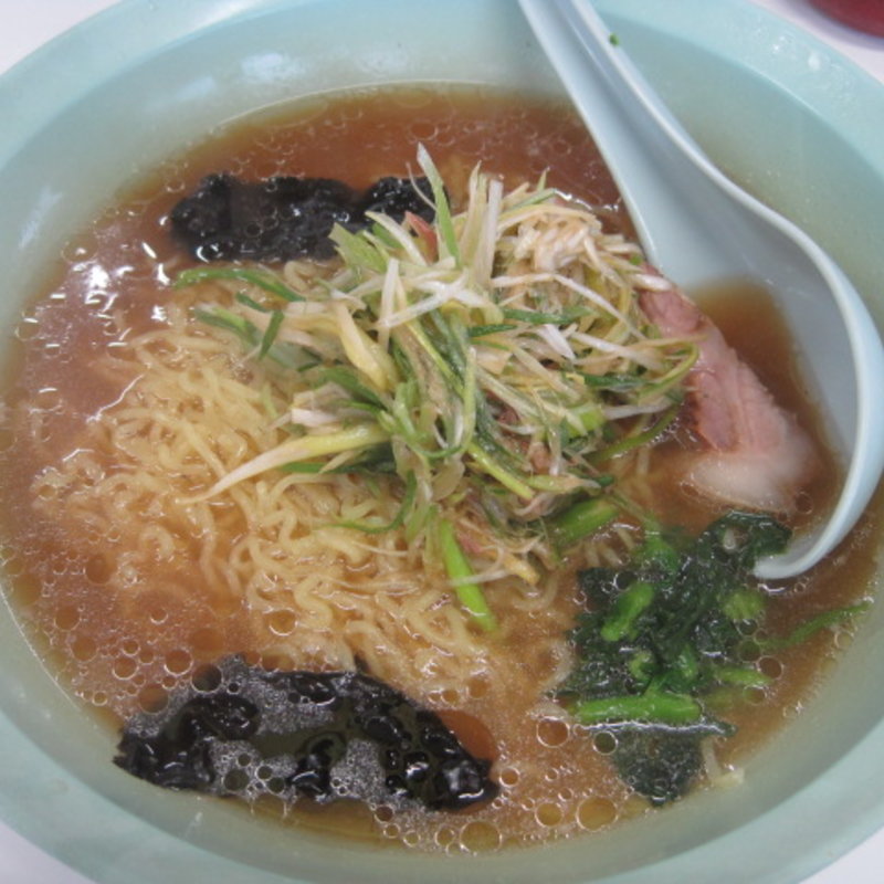 ネギラーメン 並(ラーメンショップ平泉店)