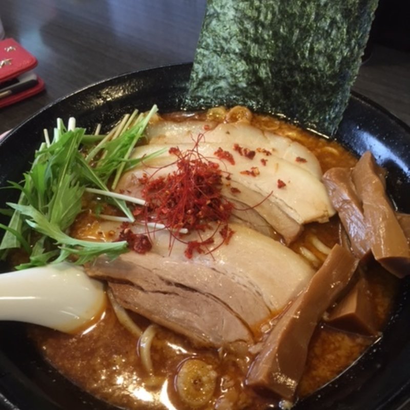 辛味噌ラーメン(ラーメンつけ麺 奔放)