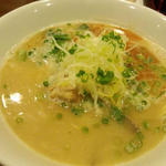 鶏白湯スープ（醤油）(らーめんやなかじゅう亭 高崎上豊岡店 )