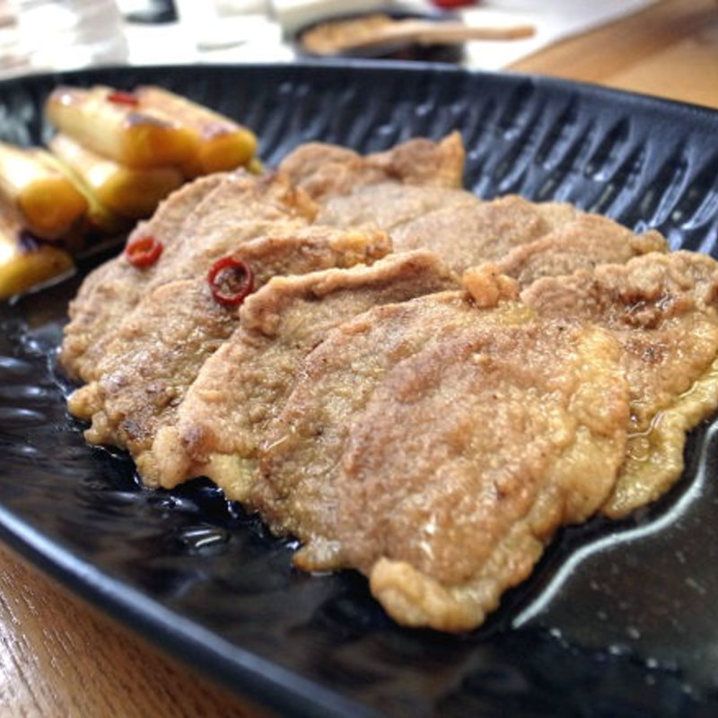 鴨の南蛮漬け(そば工房 玉江)