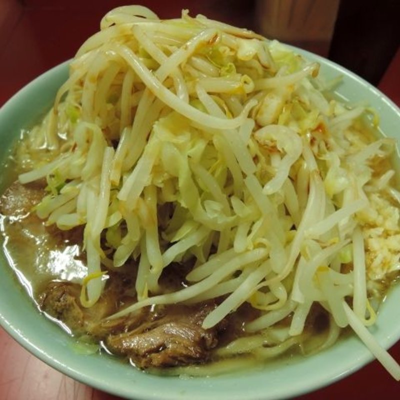 小ラーメン（ニンニク少なめ、カラメ）(ラーメン二郎 中山駅前店 )