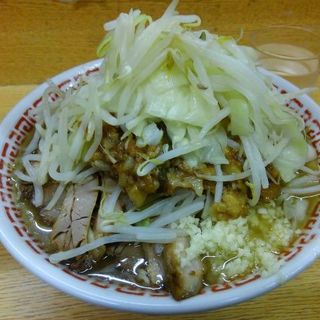 小ラーメン（ニンニク、ヤサイ、アブラ）(ラーメン二郎 環七新代田店 （らーめんじろう）)