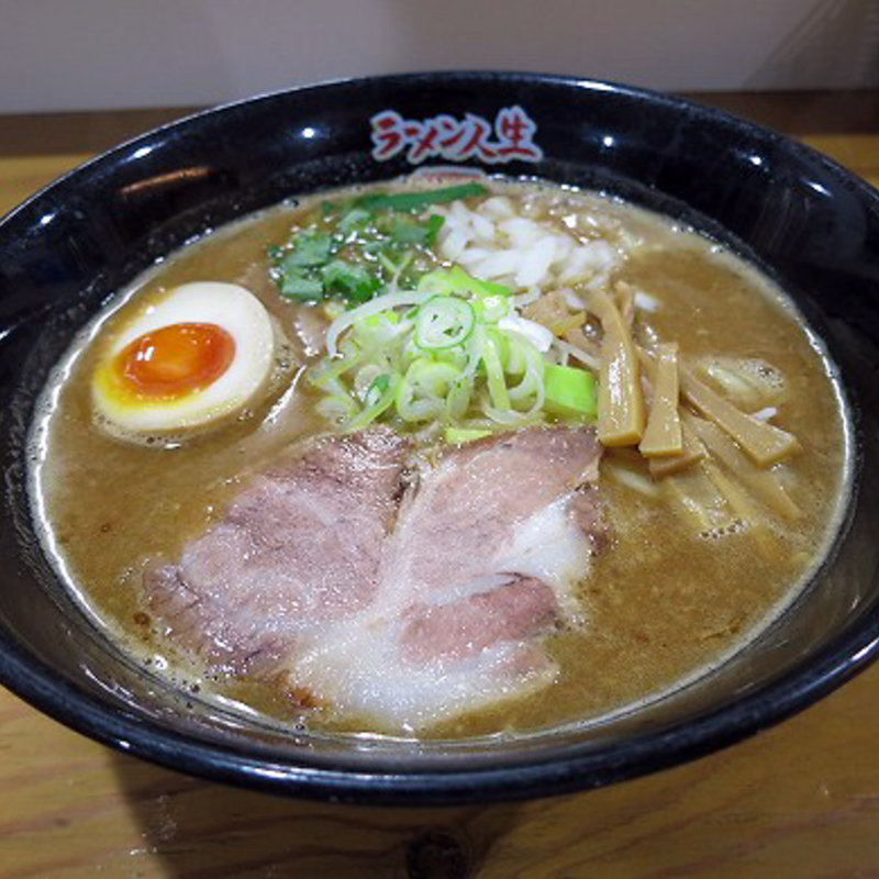 味噌鶏煮込みそば(ラーメン人生JET 600)