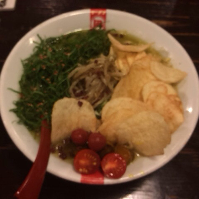 湖池屋と凪の海(ラーメン凪 BUTAO 渋谷店)