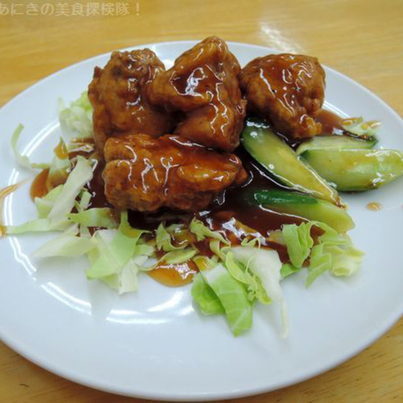 鶏肉のスブタ風(ラーメン台北)