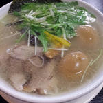 塩ラーメン（煮卵トッピング）