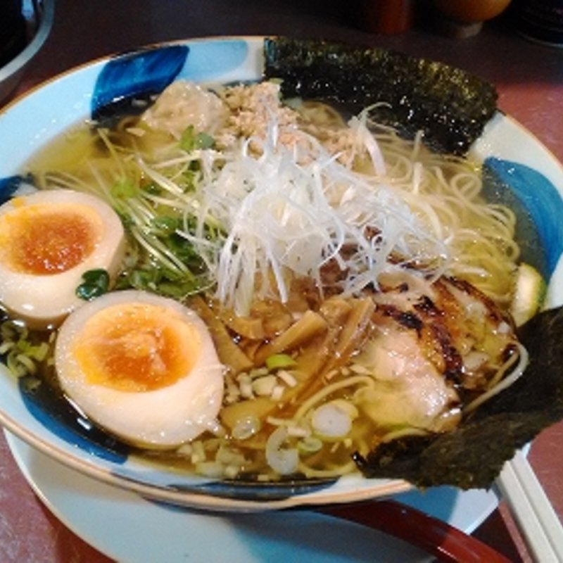 特製とりそば(らーめん天神下 大喜)