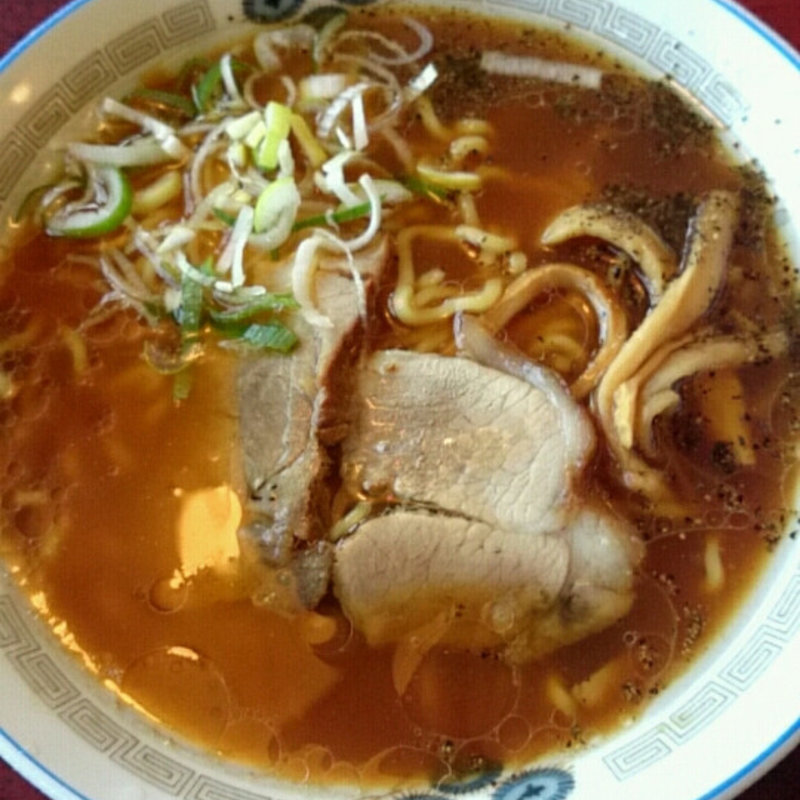 中華そば並＋濃い味(ラーメン富公)