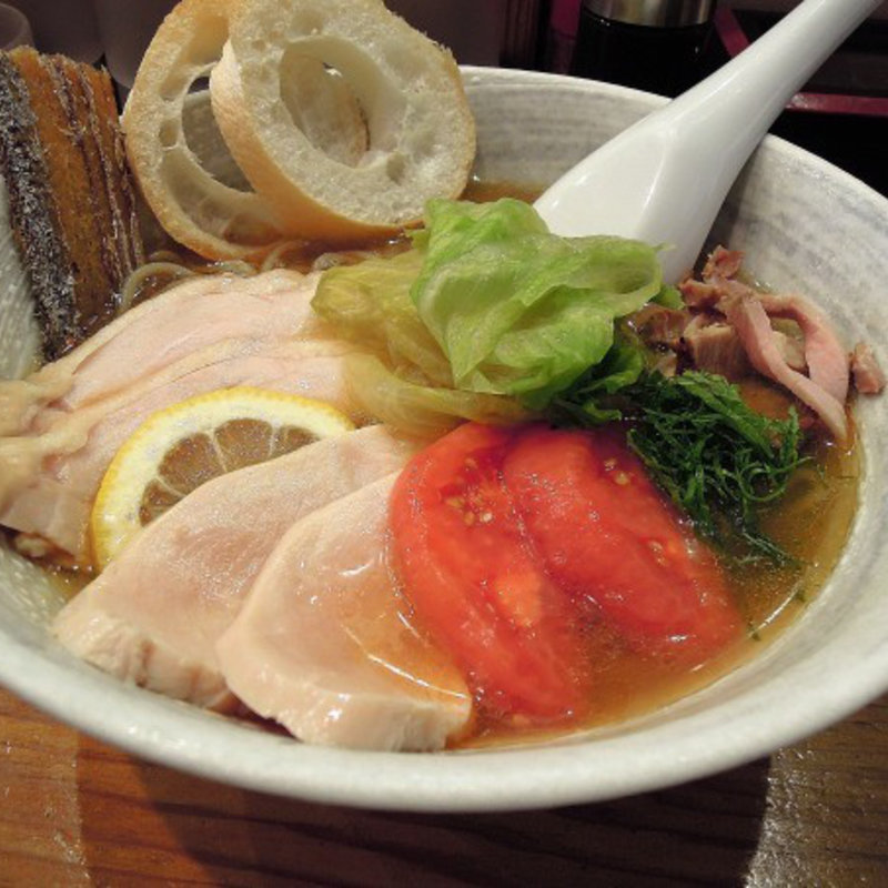 タチウオと鶏の冷やしらーめん(らーめん専門 和海 （なごみ）)