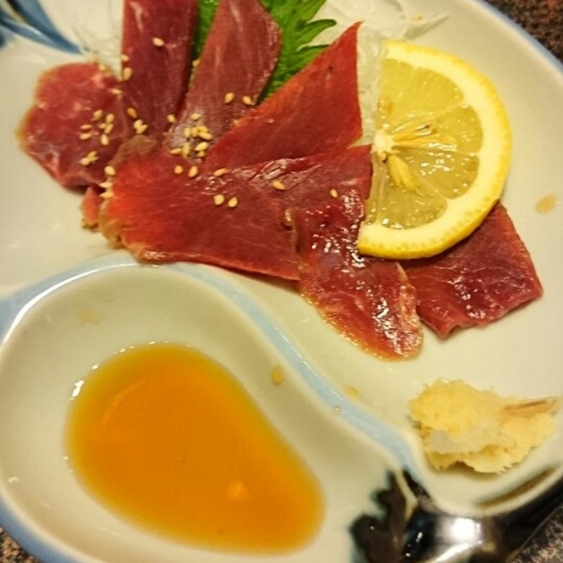 ダチョウの刺身(ラーメン居酒屋　つかさ　（らーめん　いざかや　つかさ）)
