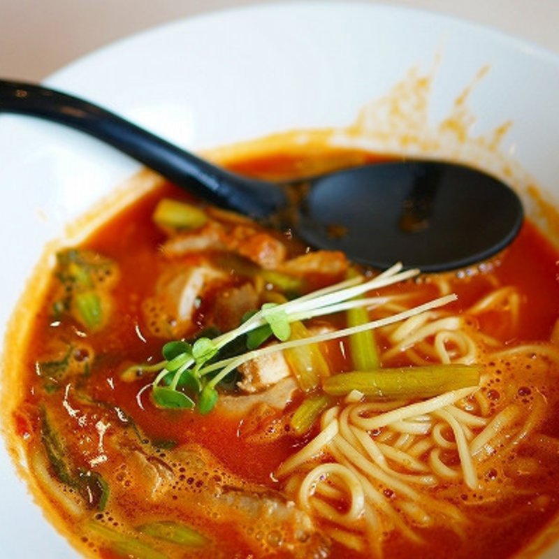 完熟トマトラー麺(ラーメン工房 あ 宝塚店)