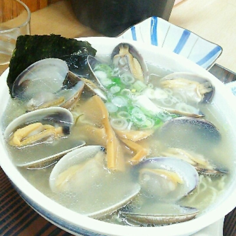 アサリラーメン あっさり　塩味(魚一 らーめん工房)
