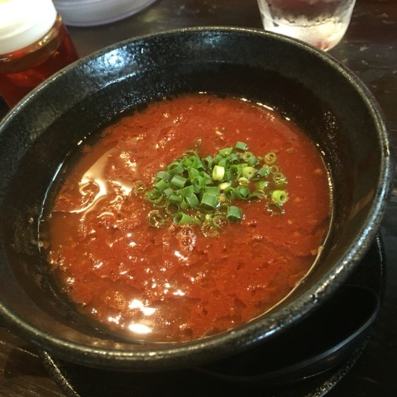 とまとつけ麺(らーめん本竈)