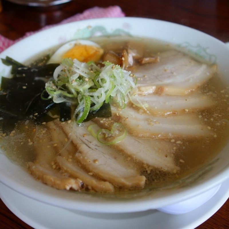 塩チャーシューメン(ラーメン 松野屋)