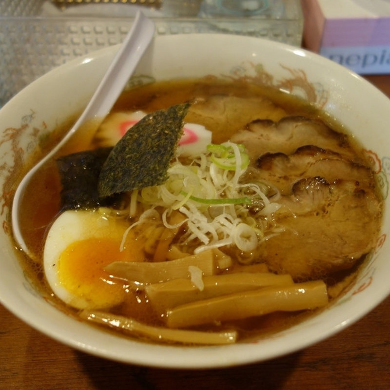 醤油ラーメン+チャーシュー(らーめん梵天 日光店 )