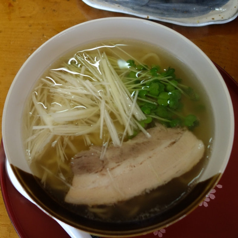 塩ラーメン(ラーメン深大)