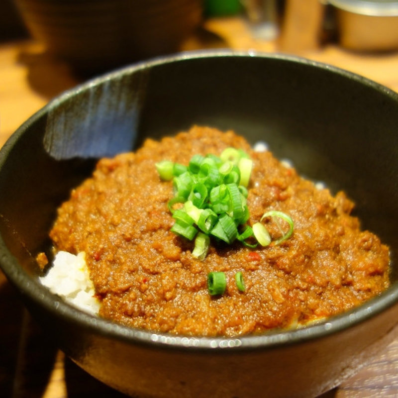 （限定）あらいめし（ビーフキーマカレー）(ラーメン燈郎)