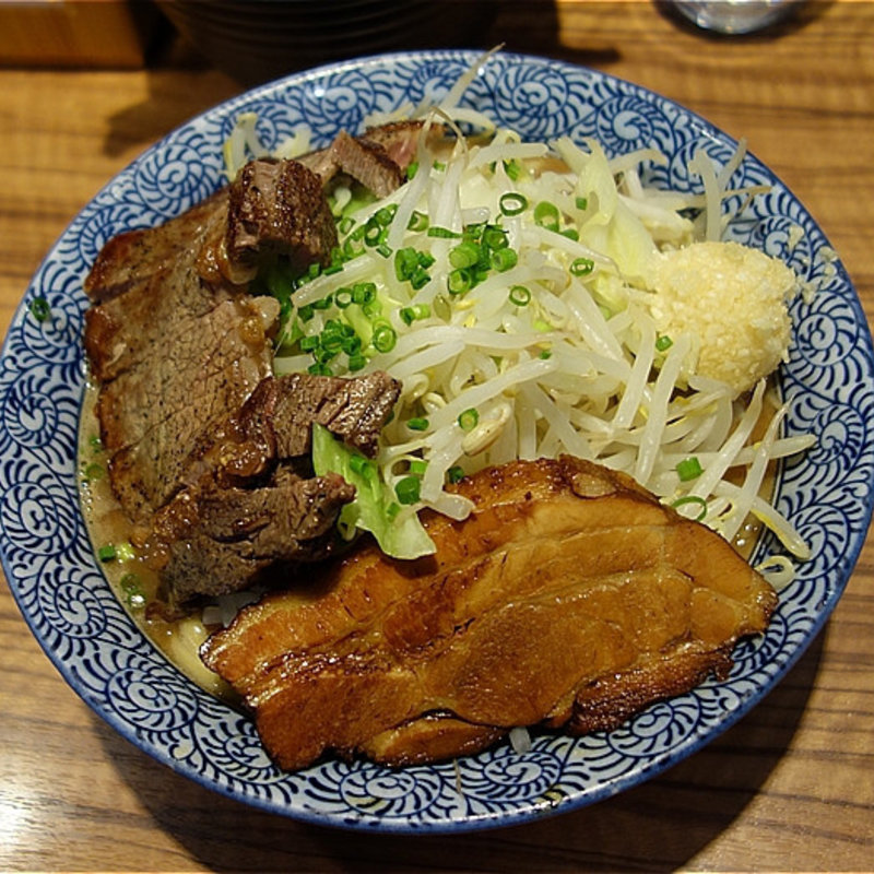 塩つけそば（快速：1.5玉）(ラーメン燈郎)