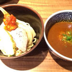 蟹トマトつけ麺(ラーメン燈郎)