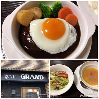 煮込みハンバーグ(グリルグランド grill GRAND)