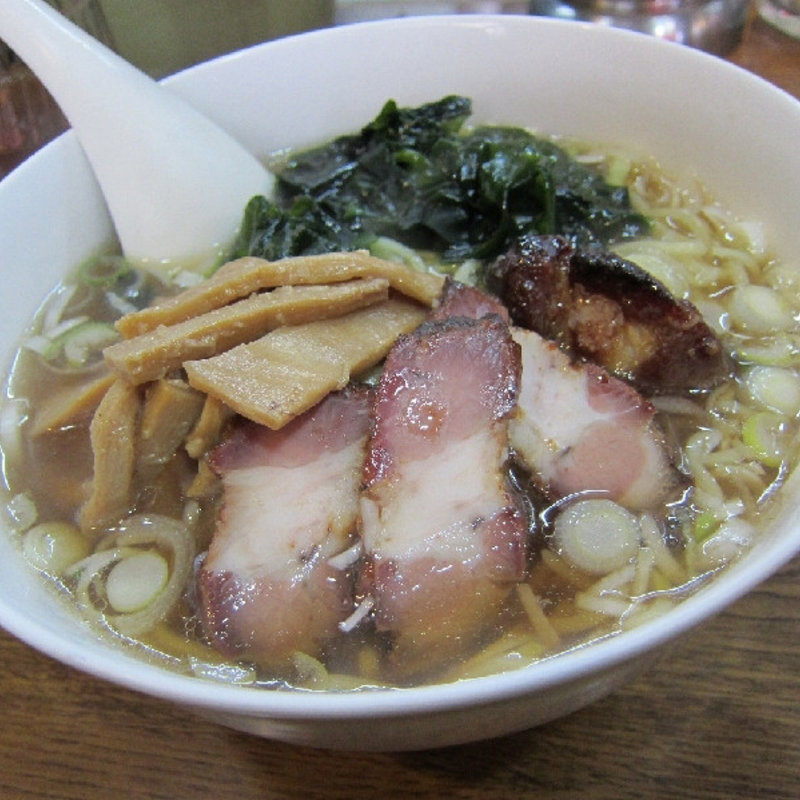 チャーシューメン(中国料理 白)