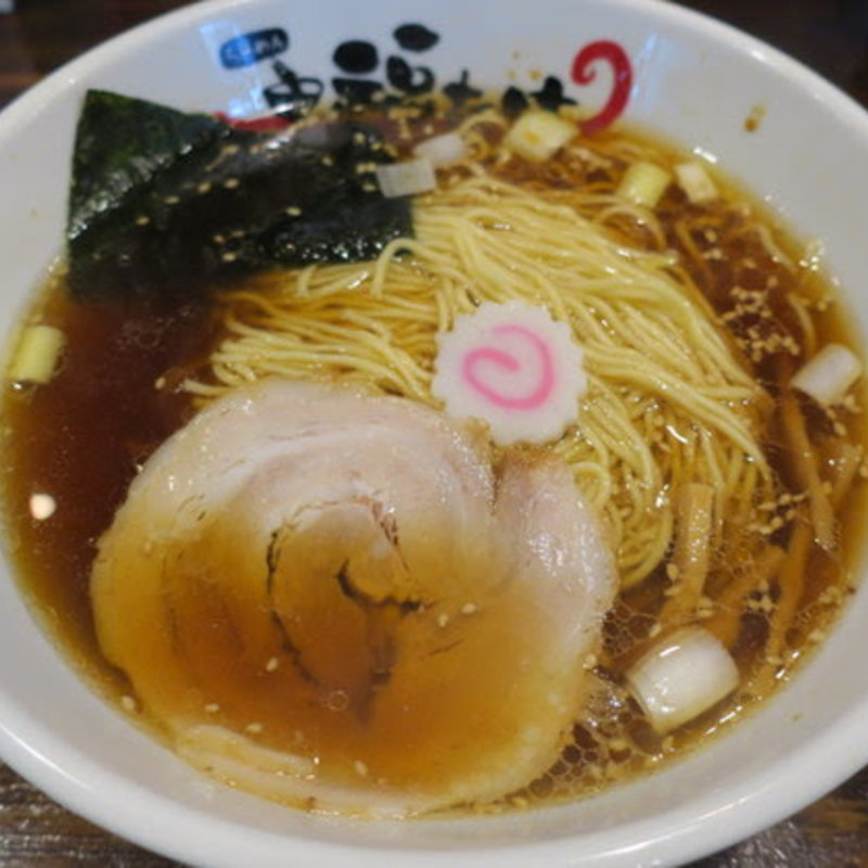 地鶏中華そば(福たけ 富里店)