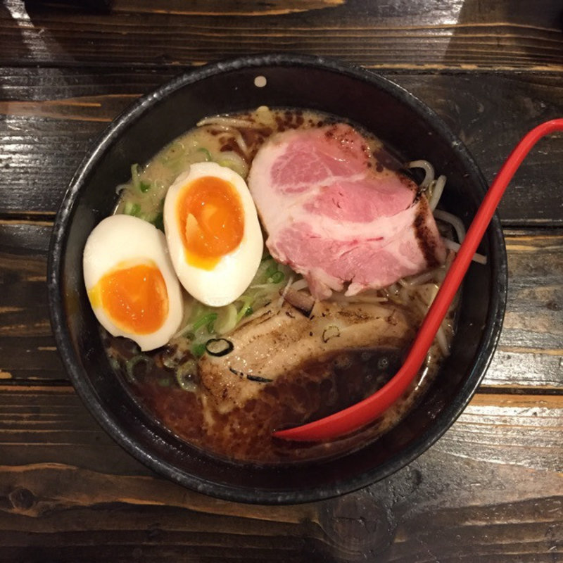 黒醤油ラーメン(らーめん細川 大阪東店 )