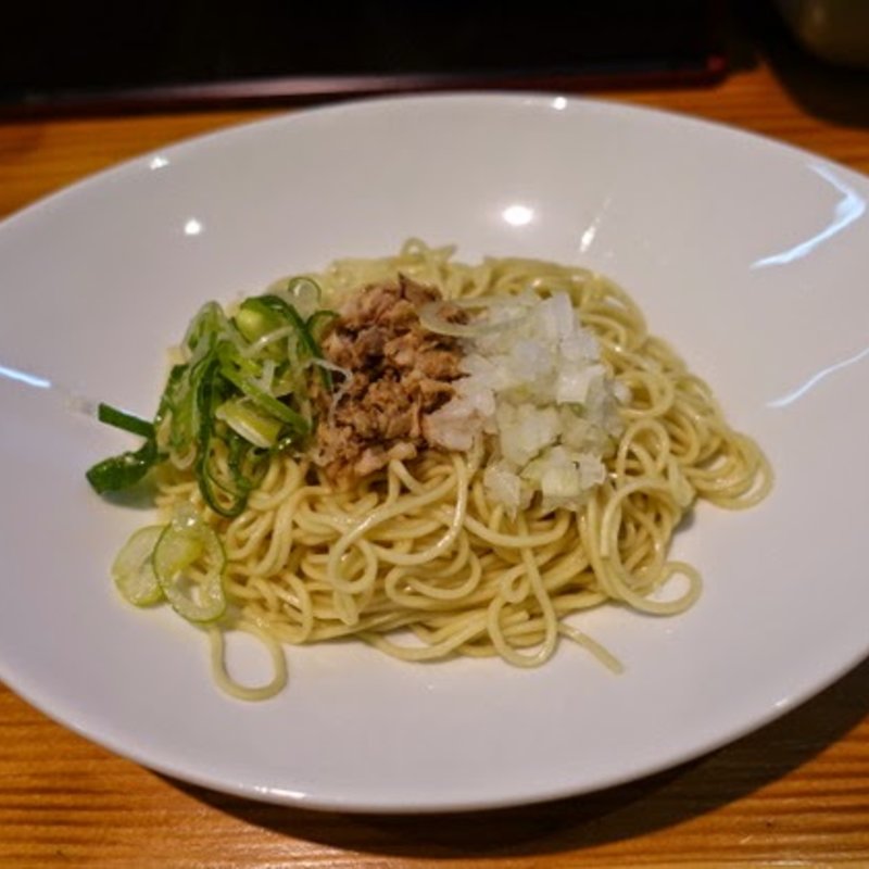 低加水のまぜそば(らーめん芝浜 )