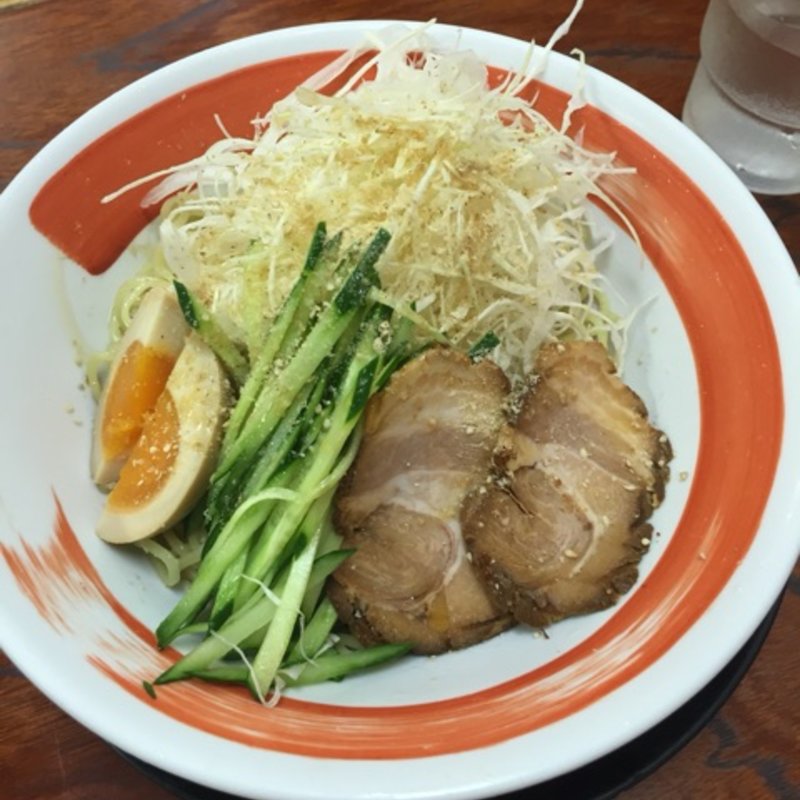 冷やし中華 並 (ラーメン食堂　麺道場 安城店 （めんどうじょう）)