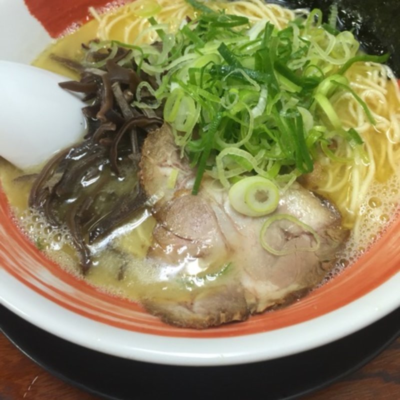 極太ラーメン(ラーメン食堂　麺道場 安城店 （めんどうじょう）)