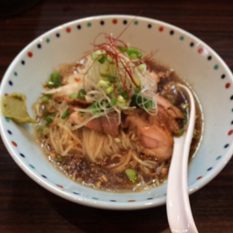 あっさり鶏冷やし麺(らー麺 あけどや )