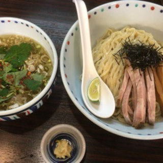 冷製塩ニボつけそば(夏麺第4弾)(らー麺 あけどや )