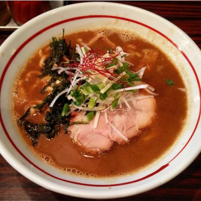濃厚赤だし貝ポタージュ麺 ※限定(らー麺 あけどや )