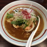 蛤の赤だし雷麺(らー麺 あけどや )