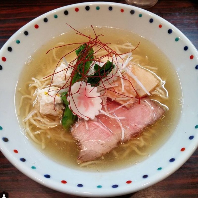 鯛白だし新春麺 (らー麺 あけどや )