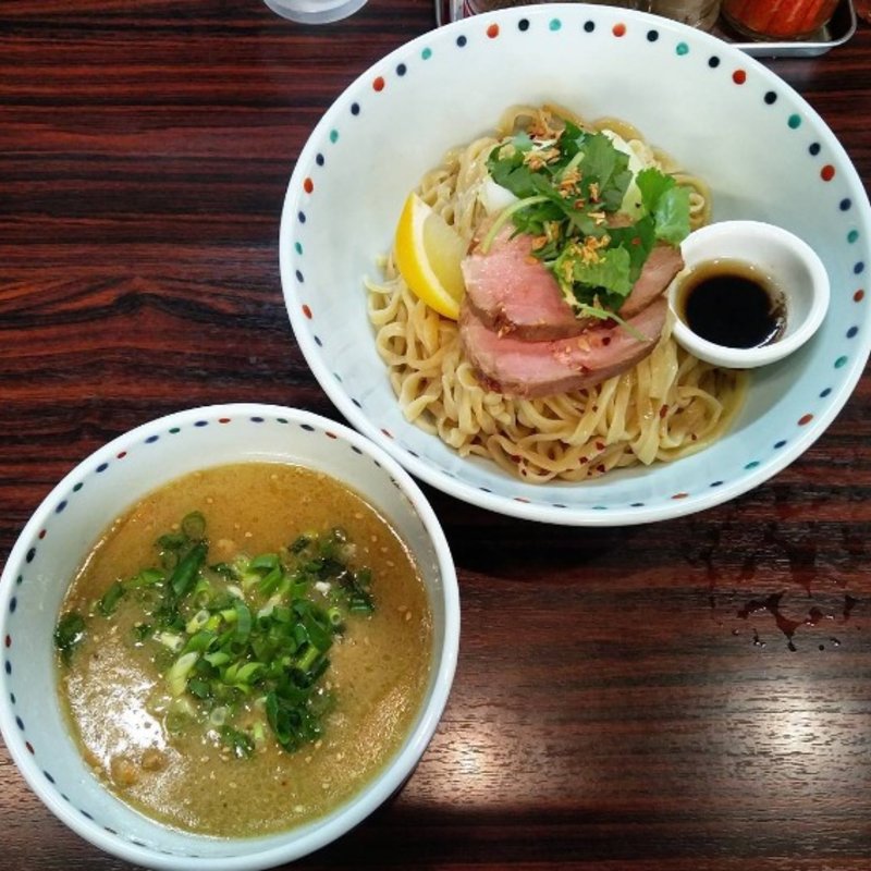鴨白湯つけ麺 ※限定(らー麺 あけどや )