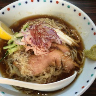 鶏節冷やし麺(夏麺第3弾)(らー麺 あけどや )