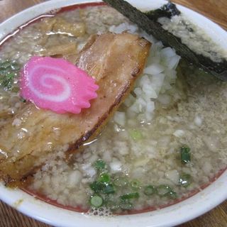 ニボシ背脂そば(らー麺 たまや零式 )
