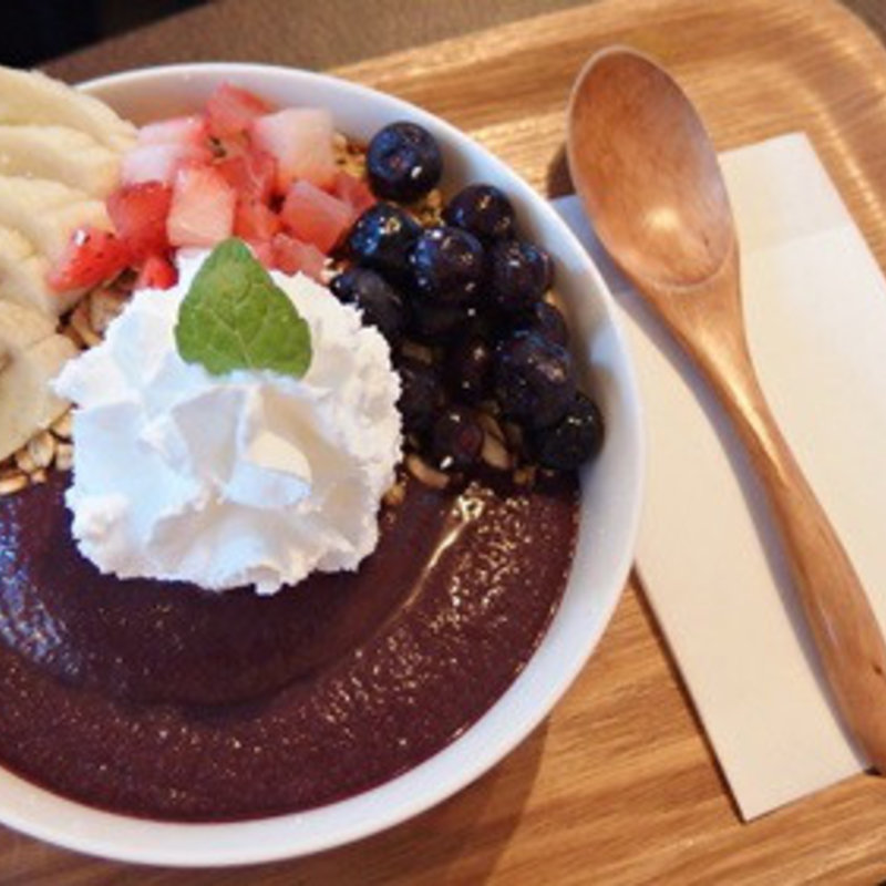 アサイーボウル with  バナナ(テディーズビガーバーガーHAWAII)